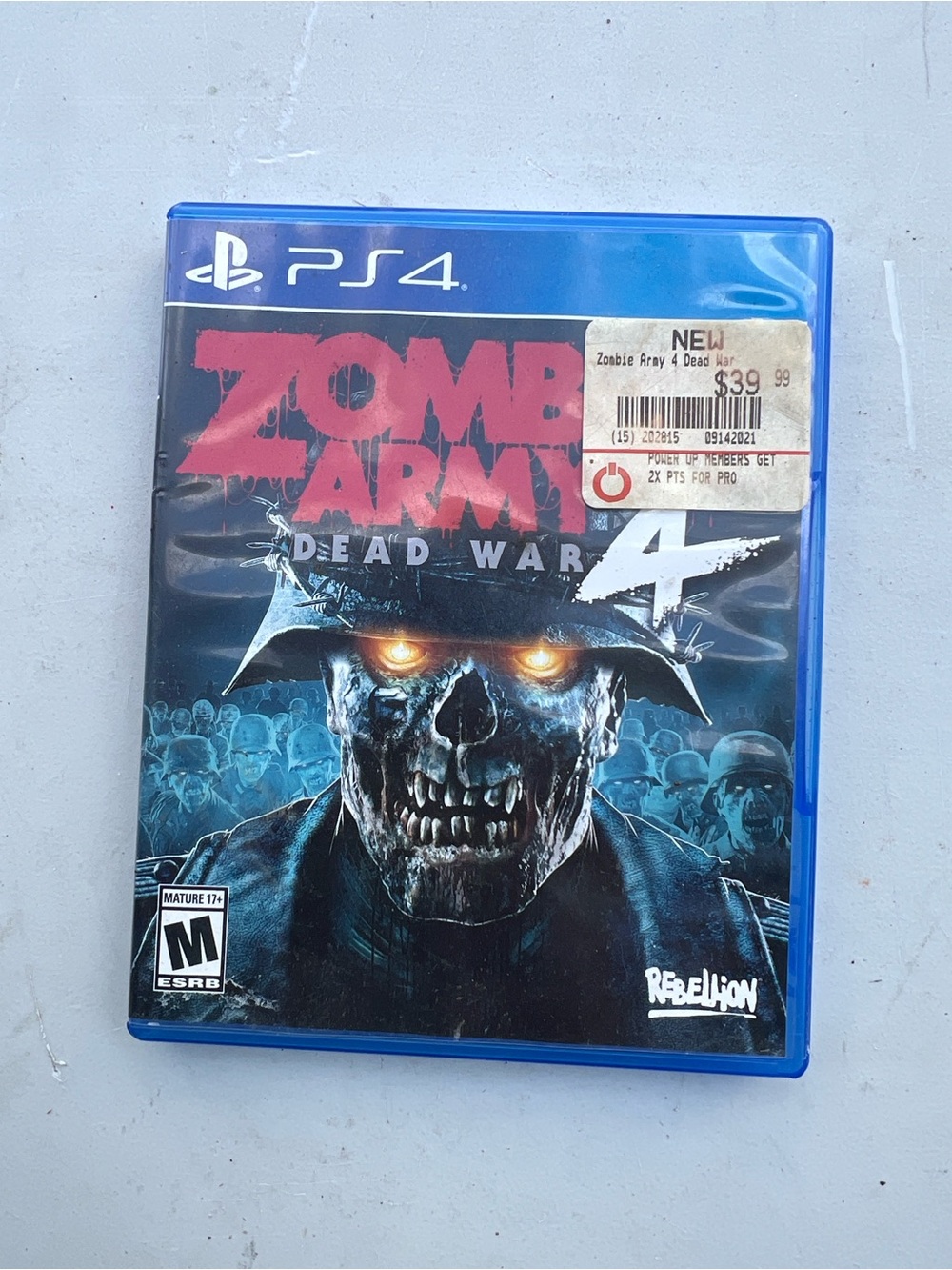 Sony PS4 Zombie Army 4: Dead War – Blue Case